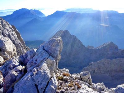 011-Gleissendes Sonnenlicht am Hocheckgipfel